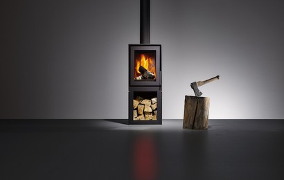 Volně stojící designové krby BOX
